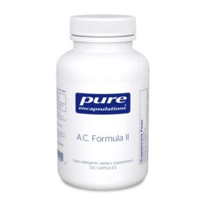 A bottle of pure ac formula ii