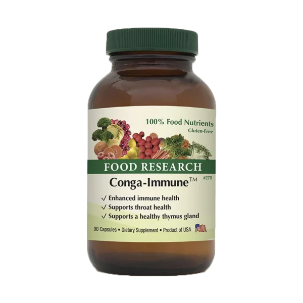 A bottle of food research conga-irmante