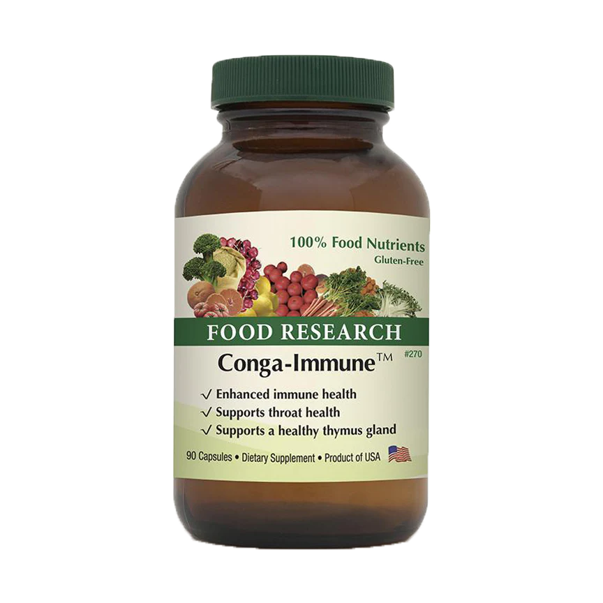 A bottle of food research conga-irmante