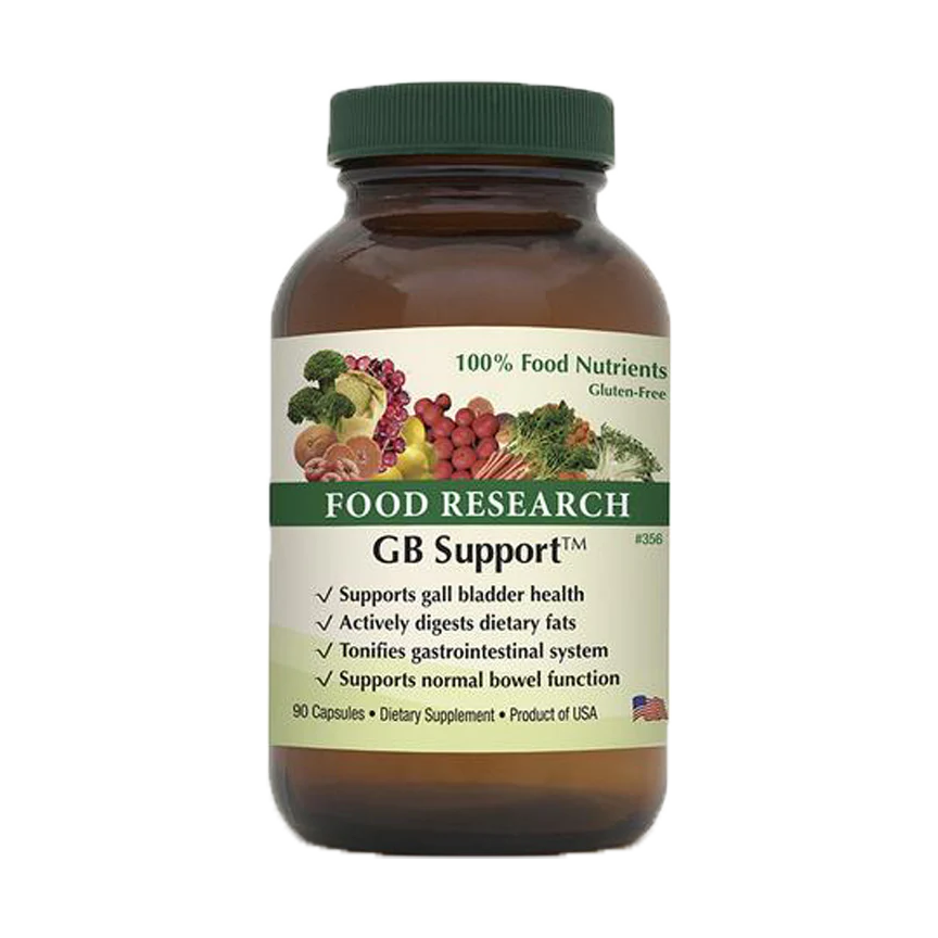 A bottle of food research gb support