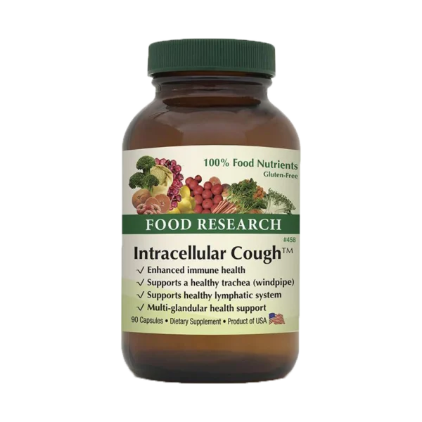 A bottle of food research intracellular cough