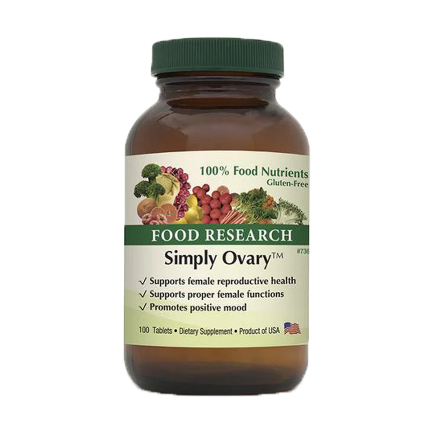 A bottle of food supplement simply oxary