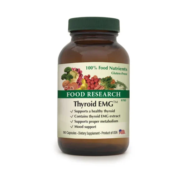 A bottle of food research thyroid emg