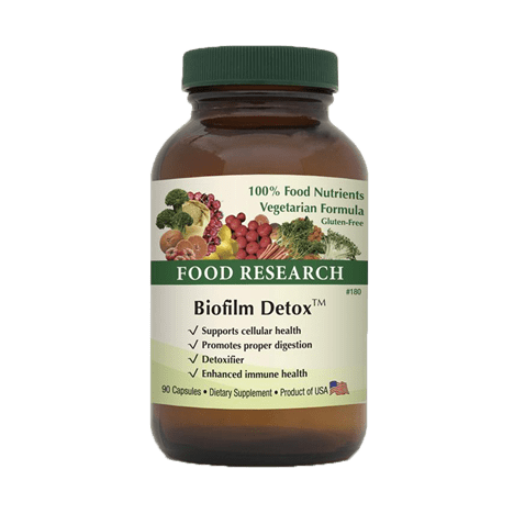 A bottle of food research biofilm detox