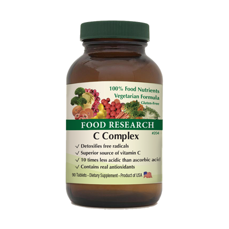 A bottle of food research c complex