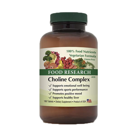 A bottle of food research chelone complex