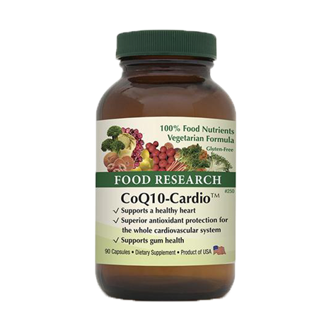 A bottle of food research coq 1 0 cardio