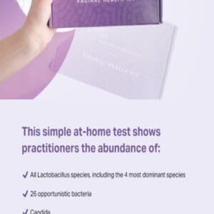 A purple book with instructions for the test.